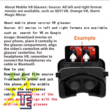 VRSHINECONG05 direct din fabrică, o mie de magie, ochelari de realitate virtuală VR, o generație 5, mini cadou, oglindă magică 3D