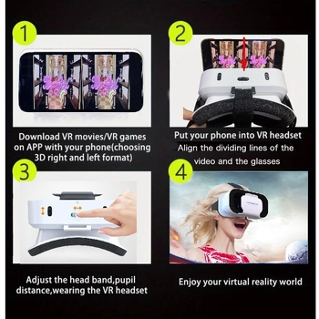 VRSHINECONG05 direct din fabrică, o mie de magie, ochelari de realitate virtuală VR, o generație 5, mini cadou, oglindă magică 3D