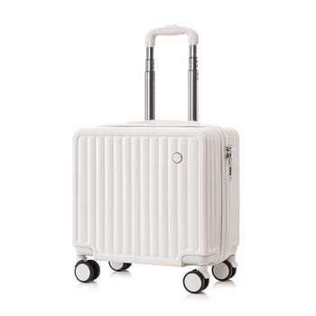Trolley elegant de 18 inch, pentru bărbați, cu parolă, pentru călătorii, transport bagaje de îmbarcare și check-in