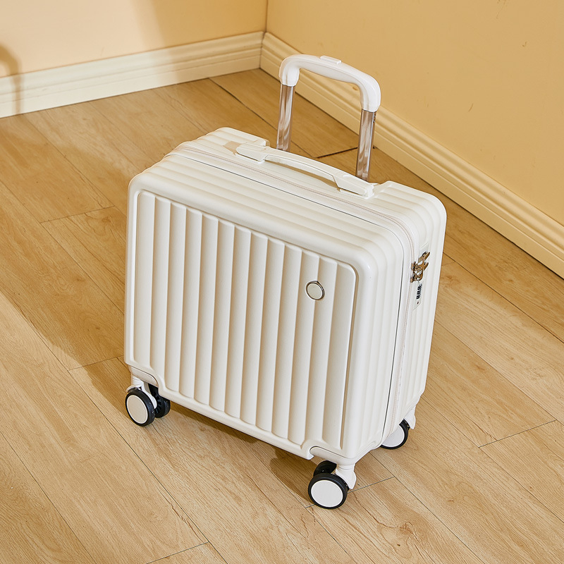 Trolley elegant de 18 inch, pentru bărbați, cu parolă, pentru călătorii, transport bagaje de îmbarcare și check-in