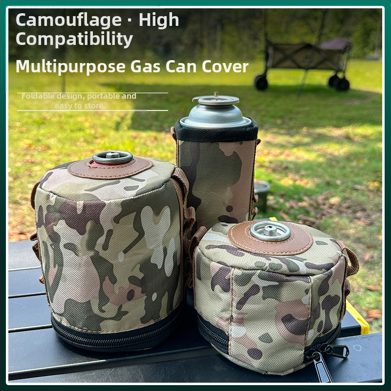 Kültéri kempingezés kempingkártya tűzhely leesésgátló táska táska alpesi benzintartály hosszú, lapos benzintartály tárolótáska védőburkolat