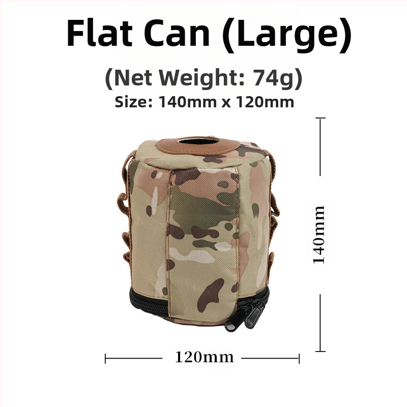 Kültéri kempingezés kempingkártya tűzhely leesésgátló táska táska alpesi benzintartály hosszú, lapos benzintartály tárolótáska védőburkolat