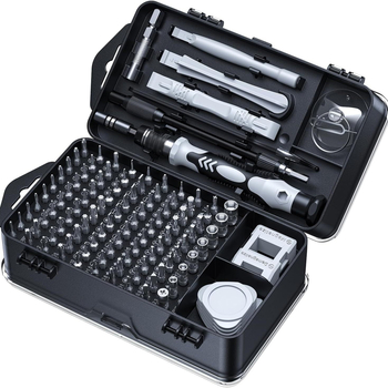 115IN1 atsuktuvas, kostiumas, akiniai, laikrodis, mobilusis telefonas, skaitmeninis tikslus išardymo priežiūros įrankis, rankinis daugiafunkcis