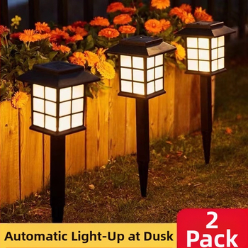 Saulės energija varomas mažas rūmų šviestuvas, LED mažo namo šviestuvas, kiemo toršeras, namo sodo lauko dekoratyvinis apšvietimas