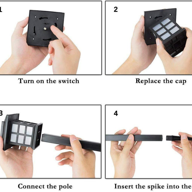 Saulės energija varomas mažas rūmų šviestuvas, LED mažo namo šviestuvas, kiemo toršeras, namo sodo lauko dekoratyvinis apšvietimas