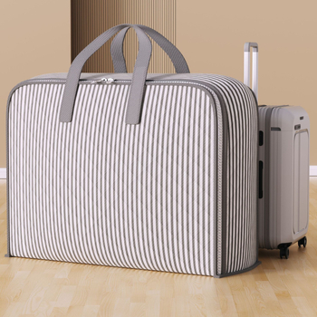 raktáron ultrahangos vastag dombornyomott tárolótáska ruhatakaró mozgó befejező táska gardróbszekrény tároló nagy kapacitású táska