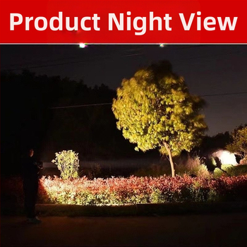 Ισχυρό φως μεγάλης εμβέλειας λάμπα τσάντας τσάντα ηλιακή φόρτιση εξωτερικού χώρου σπιτιού έκτακτης ανάγκης οδήγησε επισκευή αυτοκινήτου συντήρηση εργασίας Ping