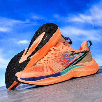 Őszi határokon átnyúló popcorn sport futócipők ultra könnyű ütéscsillapító rebound mesh lélegző páros alkalmi cipő nagykereskedelem