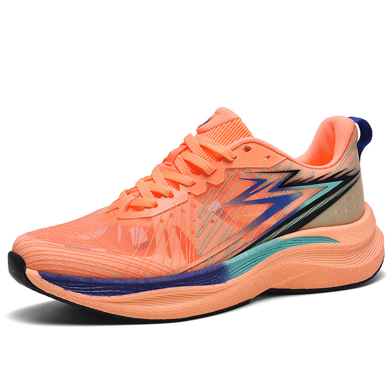 Őszi határokon átnyúló popcorn sport futócipők ultra könnyű ütéscsillapító rebound mesh lélegző páros alkalmi cipő nagykereskedelem