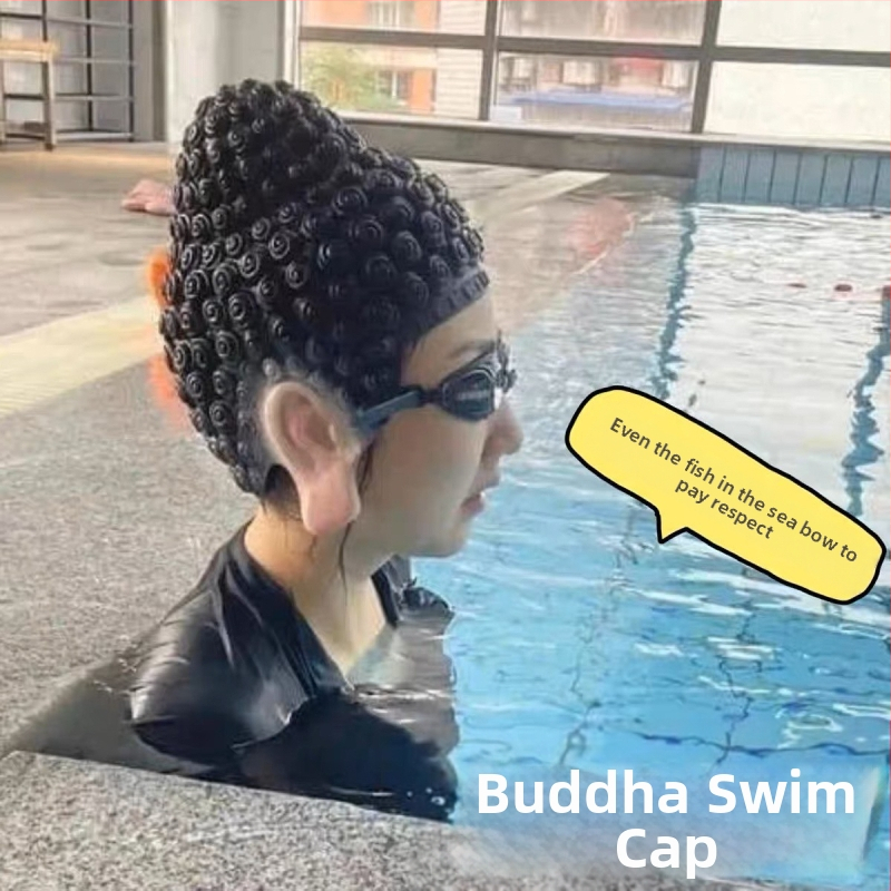 Хелоуин Пътешествие на Запад Татагата Буда Шапка Бодхисатва Ролеви игри Реквизит Абитуриентско парти Забавна Нова Шапка за плуване