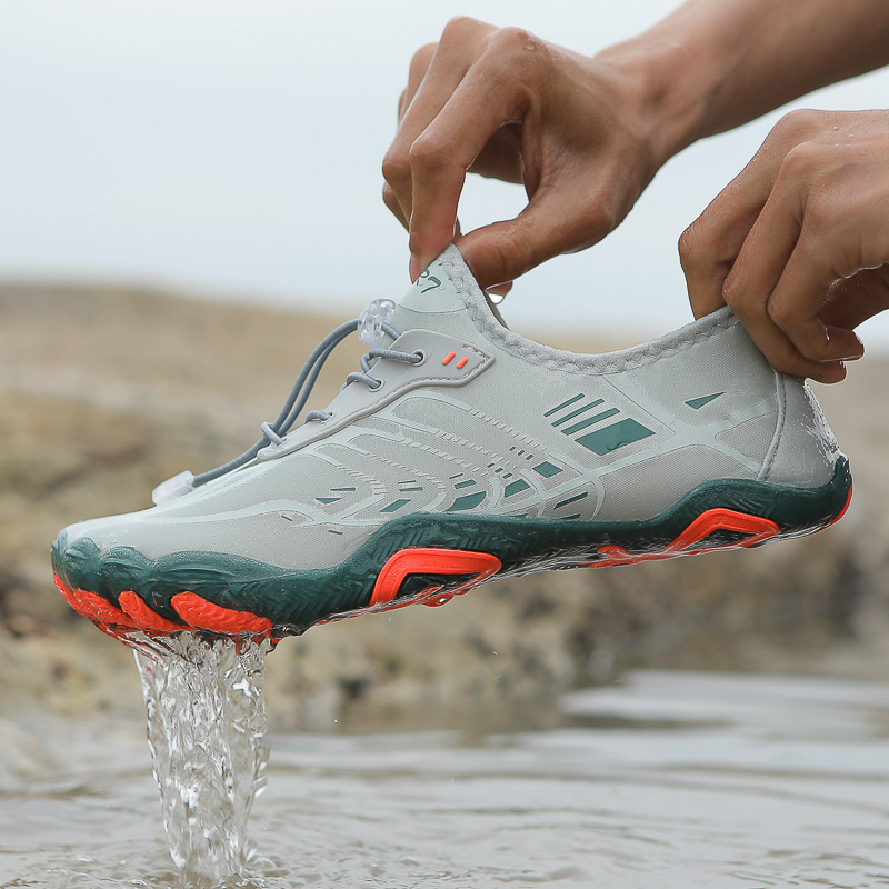 Meestele ja naistele mõeldud piiriülesed jõesuusatamise jalanõud, rannajalanõud, viie sõrmega jalanõud, kahlamisjalanõud, libisemisvastased ujumisjalanõud, amfiibsed kalastusjalanõud