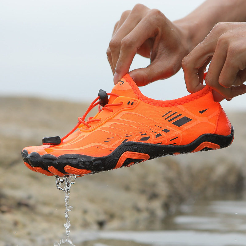 Meestele ja naistele mõeldud piiriülesed jõesuusatamise jalanõud, rannajalanõud, viie sõrmega jalanõud, kahlamisjalanõud, libisemisvastased ujumisjalanõud, amfiibsed kalastusjalanõud