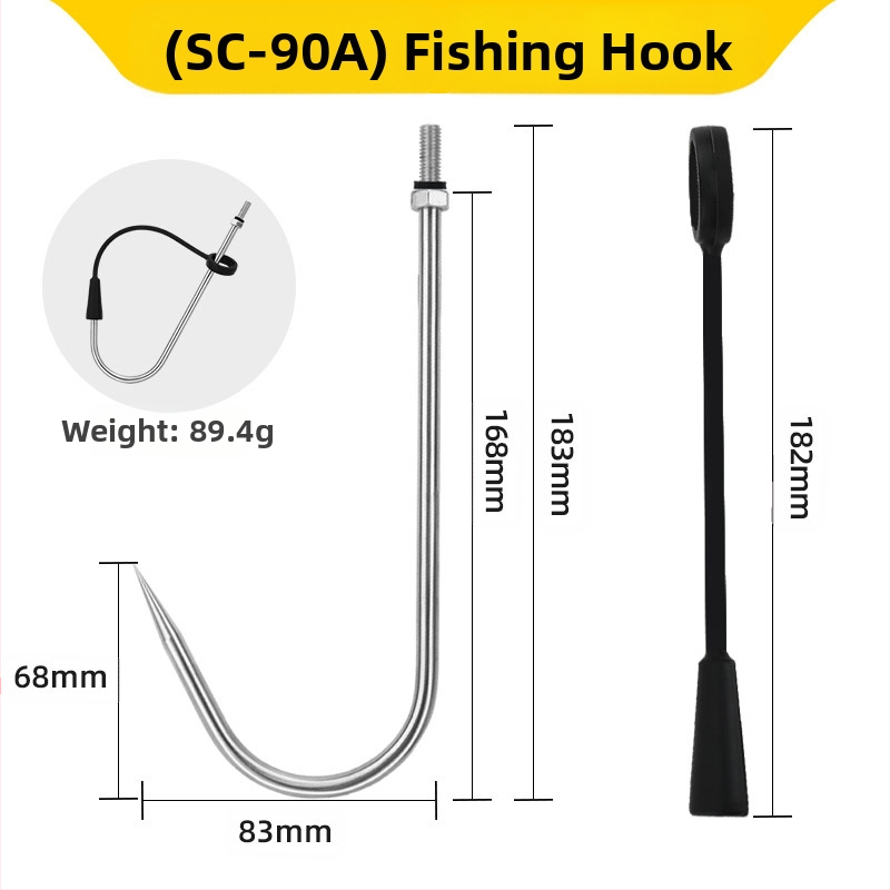 Sanle alumínium ötvözetből készült összecsukható horog horgony horog tengeri horgászcsónak horgászat jéghorgászat teleszkópos vezérlésű halászsíkoló horog felszerelés