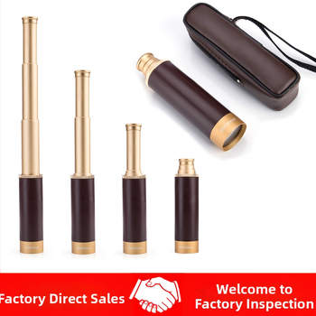 Ühe toruga piraatteleskoop Kariibi mere retro veniv nahkkott kingituste tehase esmane allikas hulgimüük