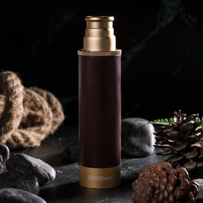 Ühe toruga piraatteleskoop Kariibi mere retro veniv nahkkott kingituste tehase esmane allikas hulgimüük