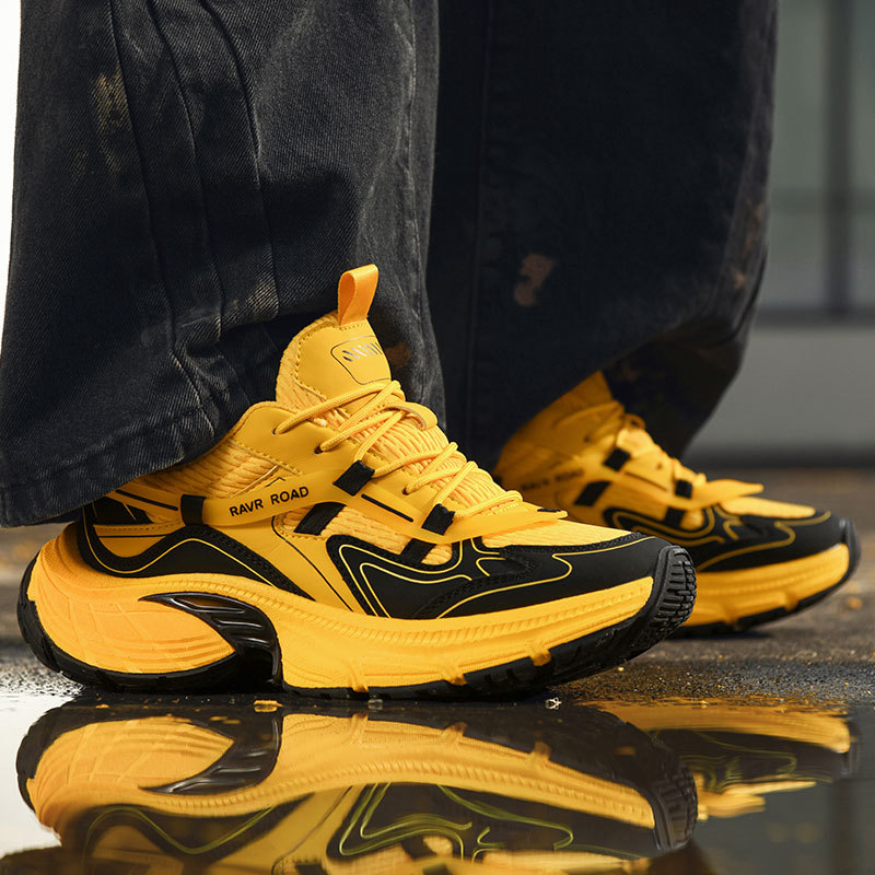 Párizsi divatos új Torre cipők férfi és női 2024-es, minden mérkőzésre alkalmas, lélegző, vastag talpú, magasságnövelő, hétköznapi sportcipők ősszel és télen