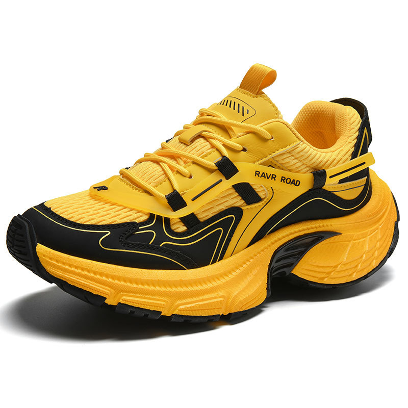 Párizsi divatos új Torre cipők férfi és női 2024-es, minden mérkőzésre alkalmas, lélegző, vastag talpú, magasságnövelő, hétköznapi sportcipők ősszel és télen