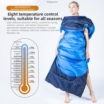 Υπνόσακος Four Seasons για Άνοιξη, Καλοκαίρι, Φθινόπωρο και Χειμώνα, Ενήλικας, Πυκνός, Ταξίδι, Κάμπινγκ, Γραφείο, Μεσημεριανό Διάλειμμα, Εσωτερικός/Εξωτερικός Χώρος, Ζεστός Υπνόσακος Ενηλίκων