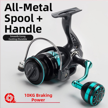 Luya риболовно колело, въртящо се колело, изцяло метално колело от неръждаема стомана, специално колело за хвърляне на морски прът, колело за риболов на въдица, микро колело