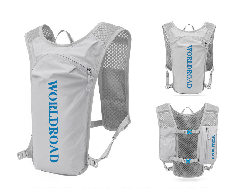 Határokon átnyúló kerékpáros túrahátizsák férfiaknak és nőknek, terepfutáshoz, maratonhoz, 5 literes, könnyű, hordozható hegymászó táska