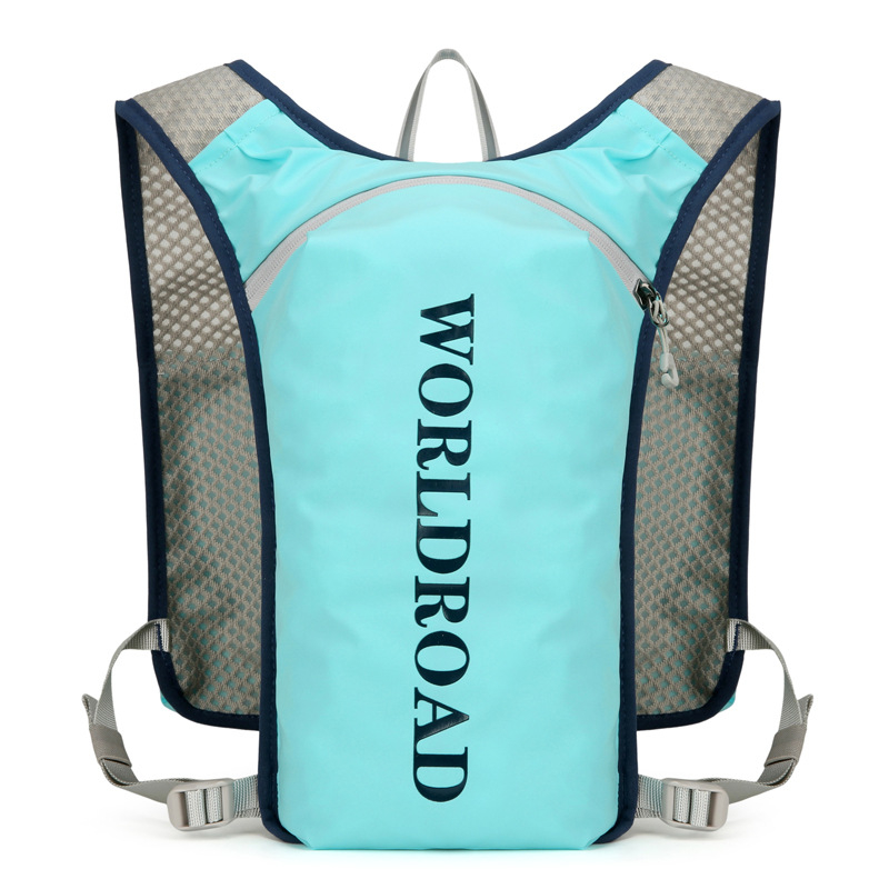 Határokon átnyúló kerékpáros túrahátizsák férfiaknak és nőknek, terepfutáshoz, maratonhoz, 5 literes, könnyű, hordozható hegymászó táska