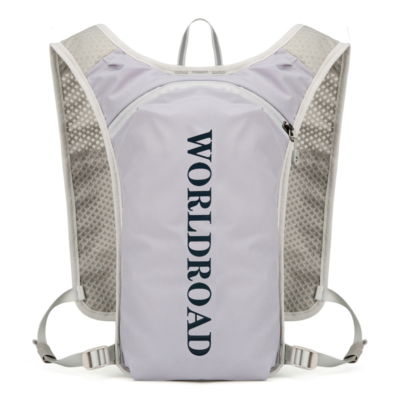 Határokon átnyúló kerékpáros túrahátizsák férfiaknak és nőknek, terepfutáshoz, maratonhoz, 5 literes, könnyű, hordozható hegymászó táska