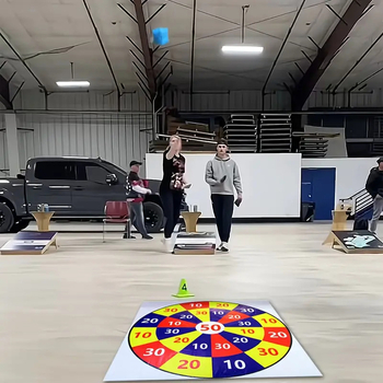 Διασυνοριακό νέο πιάτο ρίψης σακούλας άμμου βινυλίου για νηπιαγωγείο, παιχνίδι γονέα-παιδιού, υπαίθριο ομαδικό παιχνίδι κτιρίου, στόχος ρίψης σακούλας άμμου