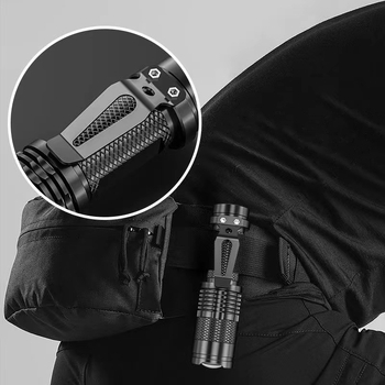 SK68 πλαστικός φακός εστίασης δώρου οδήγησε εξωτερικό πολυλειτουργικό πλευρικό φως cob μικρό μίνι ισχυρό φακό χονδρικής