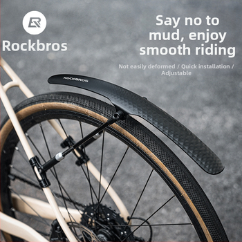 Locke Brothersi maanteeratta porilauad, kiirelt lahtivõetavad, 700C mudaplaadid, mudavihma eemaldamise laud