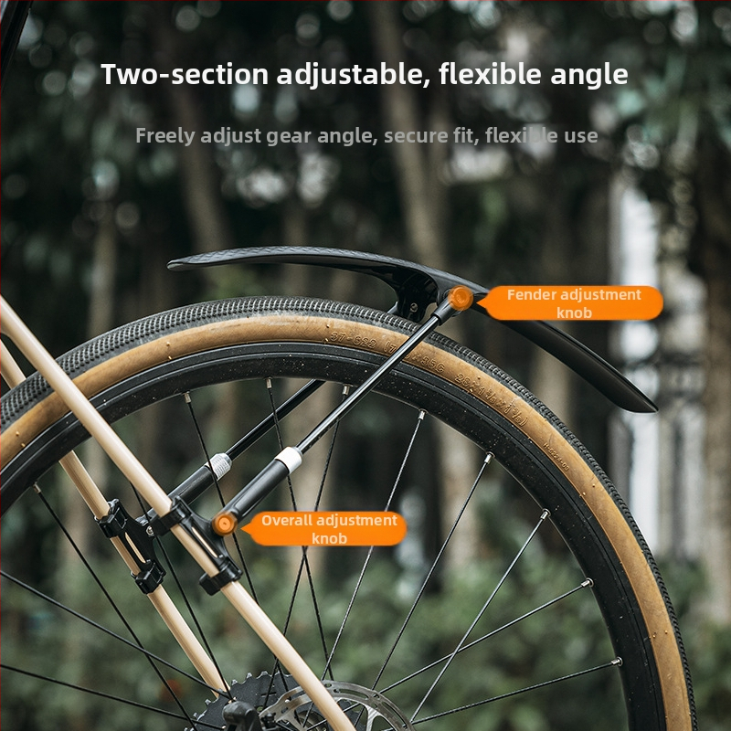 Калник за велосипед Locke Brothers Road, плоски към пътни, бърз демонтаж, 700C, кални плочки, дъска за премахване на кал и дъжд