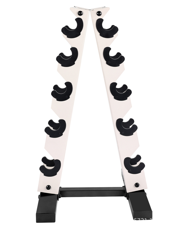 Εμπορικό εξαγωνικό σταθερό ράφι τοποθέτησης αλτήρων για εξοπλισμό οικιακής γυμναστικής, ράφι αποθήκευσης αλτήρων τύπου Α, πολλαπλών προδιαγραφών