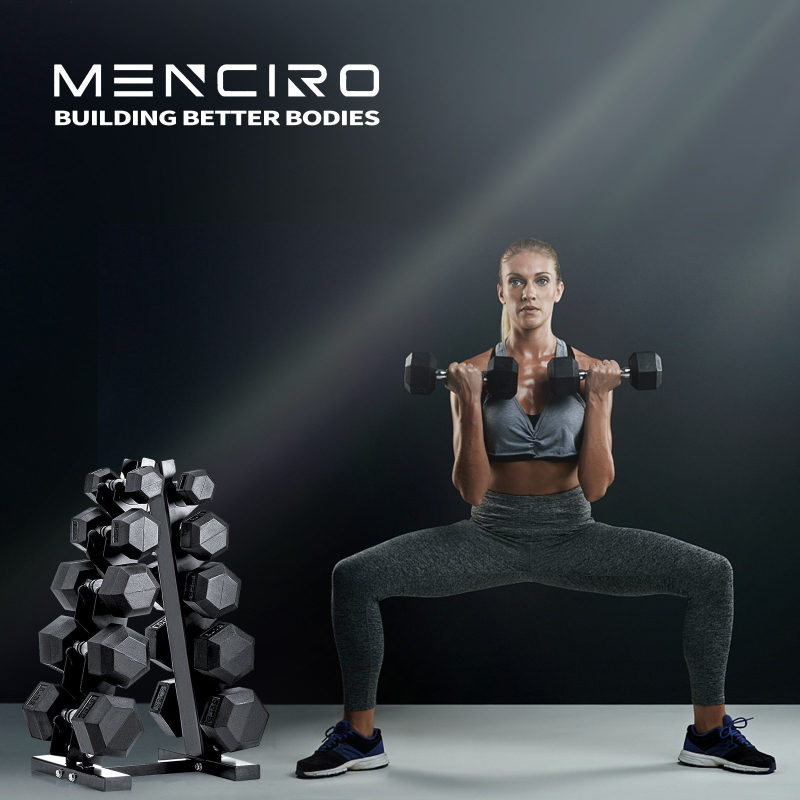 Εμπορικό εξαγωνικό σταθερό ράφι τοποθέτησης αλτήρων για εξοπλισμό οικιακής γυμναστικής, ράφι αποθήκευσης αλτήρων τύπου Α, πολλαπλών προδιαγραφών