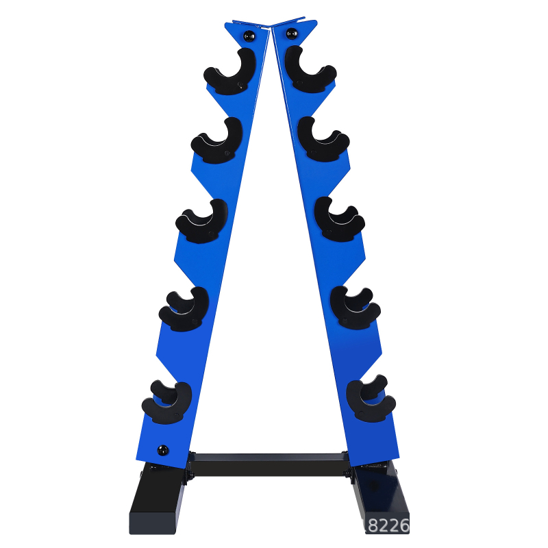 Εμπορικό εξαγωνικό σταθερό ράφι τοποθέτησης αλτήρων για εξοπλισμό οικιακής γυμναστικής, ράφι αποθήκευσης αλτήρων τύπου Α, πολλαπλών προδιαγραφών