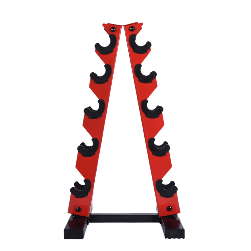 Εμπορικό εξαγωνικό σταθερό ράφι τοποθέτησης αλτήρων για εξοπλισμό οικιακής γυμναστικής, ράφι αποθήκευσης αλτήρων τύπου Α, πολλαπλών προδιαγραφών