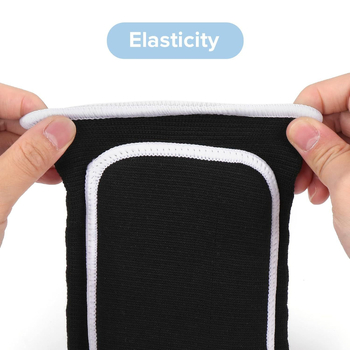 Προστατευτικό αγκώνα με παχύρρευστο σφουγγάρι για αθλήματα, ποδιών, μπάσκετ, ιππασίας, πατινάζ, χορού, προπόνησης, αντι-σύγκρουσης