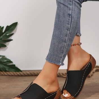 Új Külkereskedelmi Éktalpú Papucsok Női Vastag Talpú Női Szandálok Alkalmi Könnyű, Plus Size Női Papucsok