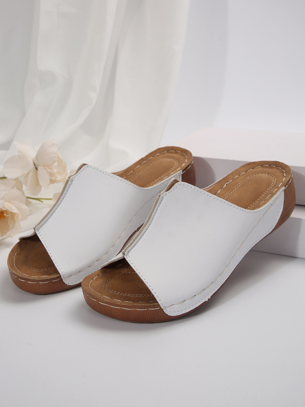 Új Külkereskedelmi Éktalpú Papucsok Női Vastag Talpú Női Szandálok Alkalmi Könnyű, Plus Size Női Papucsok