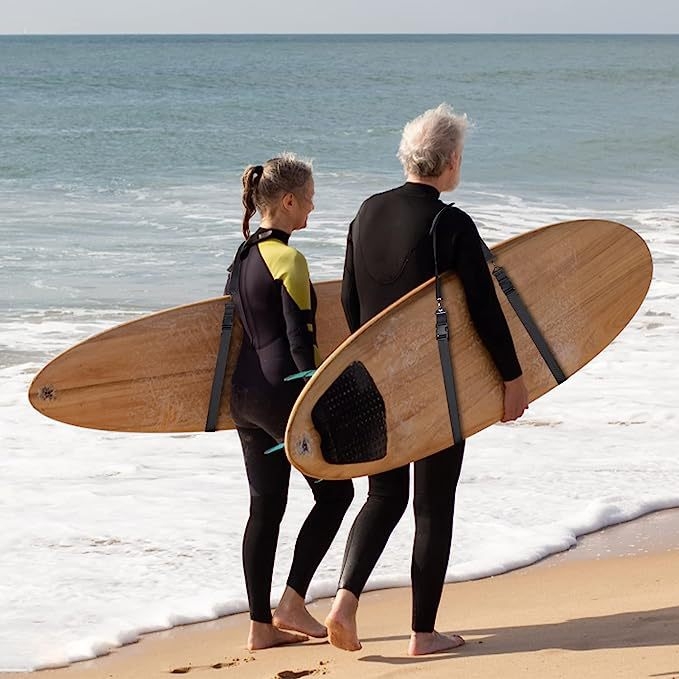 Vastagított, továbbfejlesztett szörfdeszka vállpánt SUP deszkához, kajakhoz, multifunkciós kötőpánt, állítható, fix pántú szörfdeszkához