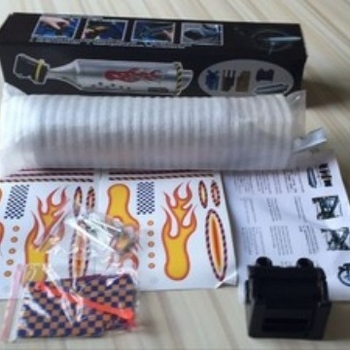 Ιρλανδικό ποδήλατο turbo μοτοσικλέτας ηχητικό εφέ εξάτμισης έξι είδη μοτοσικλέτας άγριο ηχητικό εφέ 274G