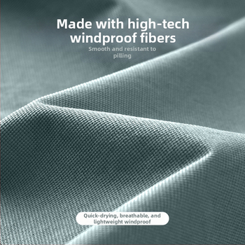 Μπουφάν τρεξίματος Ανδρικό αντιανεμικό Αντιανεμικό Προπόνηση Άνοιξη και φθινόπωρο Αθλητικά ρούχα Αδιάβροχο Αδιάβροχο Γρήγορο στέγνωμα ΕΞΩΤΕΡΙΚΟΥ ΧΩΡΟΥ Με κουκούλα Ποδηλασία Casual