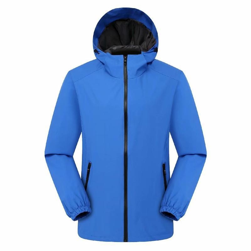 Мъжко яке за бягане, ветроустойчиво, тренировъчно, пролетно и есенно, спортно, водоустойчиво, дъждоустойчиво, бързосъхнещо, за навън, с качулка, колоездене, ежедневно