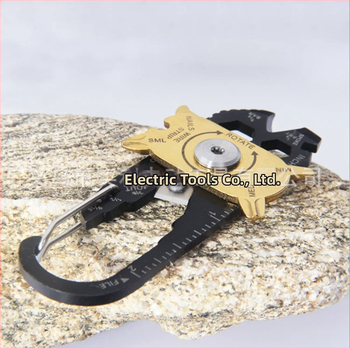 Κιτ πολυλειτουργικών κλειδιών 20 σε 1, τσάντα σωτηρίας για εξωτερικές ανάγκες, εργαλείο EDC, κατσαβίδι μπρελόκ