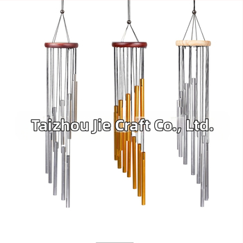 Metallist tuulekell 12-toruga alumiiniumtoru ripats kodu rõdu ripats piiriülene Temu mälestuskingitus hulgimüügi kell