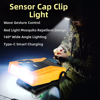 Yinnuo Headlamp Fishing Special Rechargeable Head-mounted Super Bright Mini Ultra Light Light Small Night Fishing Επαγωγική Λάμπα Καπέλου