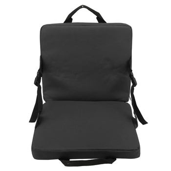 Преносима сгъваема къмпинг сгъваема удебелена възглавница за облегалка, сгъваем стол за плажен стадион, дебела памучна възглавница