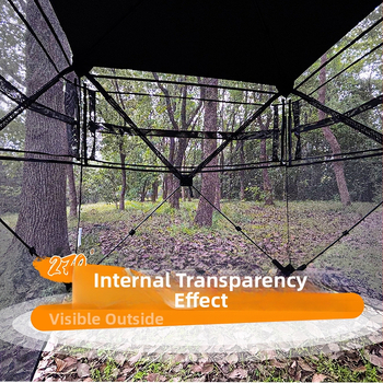 Läbipaistev peidetud telk jahipidamiseks Ameerika kamuflaažtelk kamuflaaž kiiresti avatav jahipidamine jahitarbed