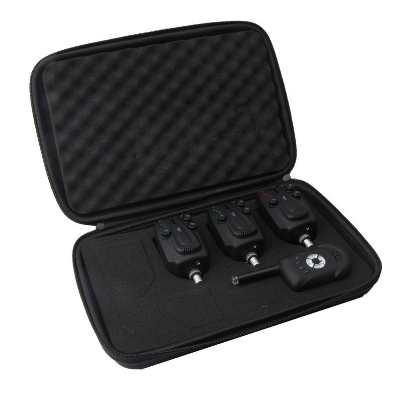 Határokon átnyúló új termék, multifunkcionális horgászat 1-4 riasztással, digitális tengeri bottal, éjszakai horgászat, intelligens harapáshorog, villogó fényjelzéssel