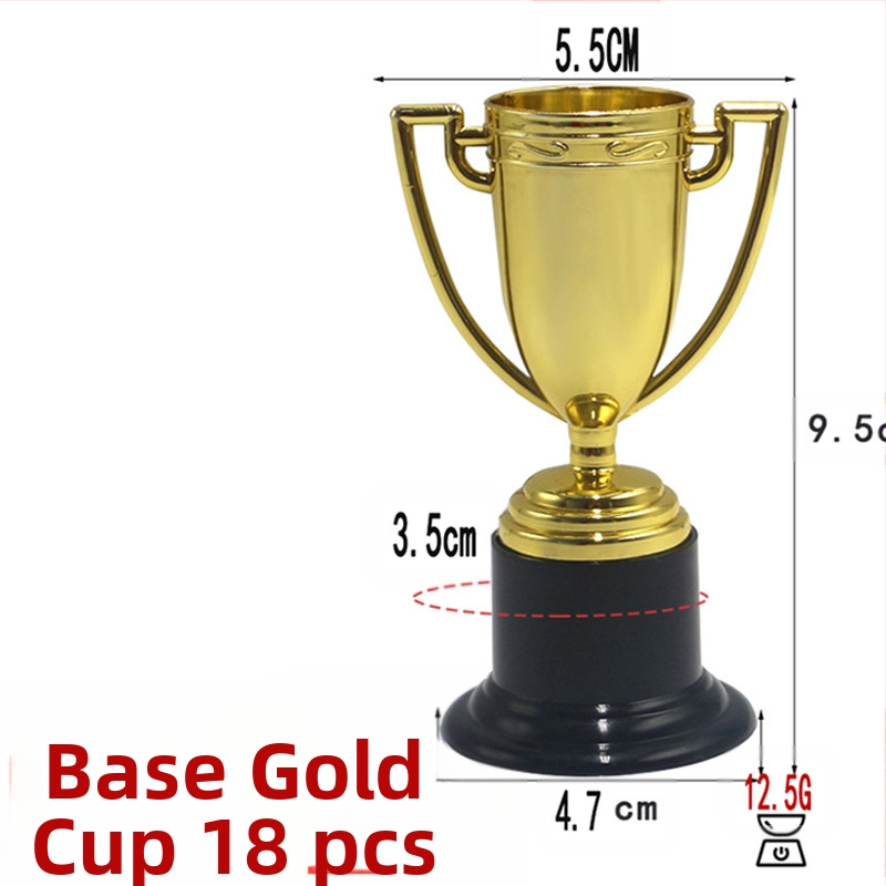 Maza zelta krūzīte, zelta vīriņš, nav sudraba krūzīte, zelta plastmasas trofeja, bērnudārza balva, bērnu izglītības piederumi, klasesbiedriem