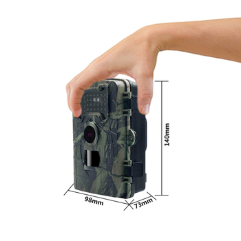 PR2000 1080P mõisa infrapuna turvakaamera õues kasutamiseks, 36MP kaamera radadel liikumiseks