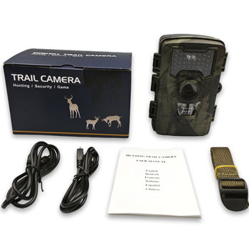 PR2000 1080P mõisa infrapuna turvakaamera õues kasutamiseks, 36MP kaamera radadel liikumiseks